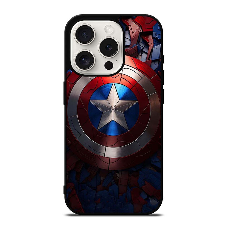 CAPTAIN AMERICA SHIELD AVENGERS iPhone 15 Pro Case Cover CAPTAIN AMERICA SHIELD AVENGERS iPhone 15 Pro Case Cover