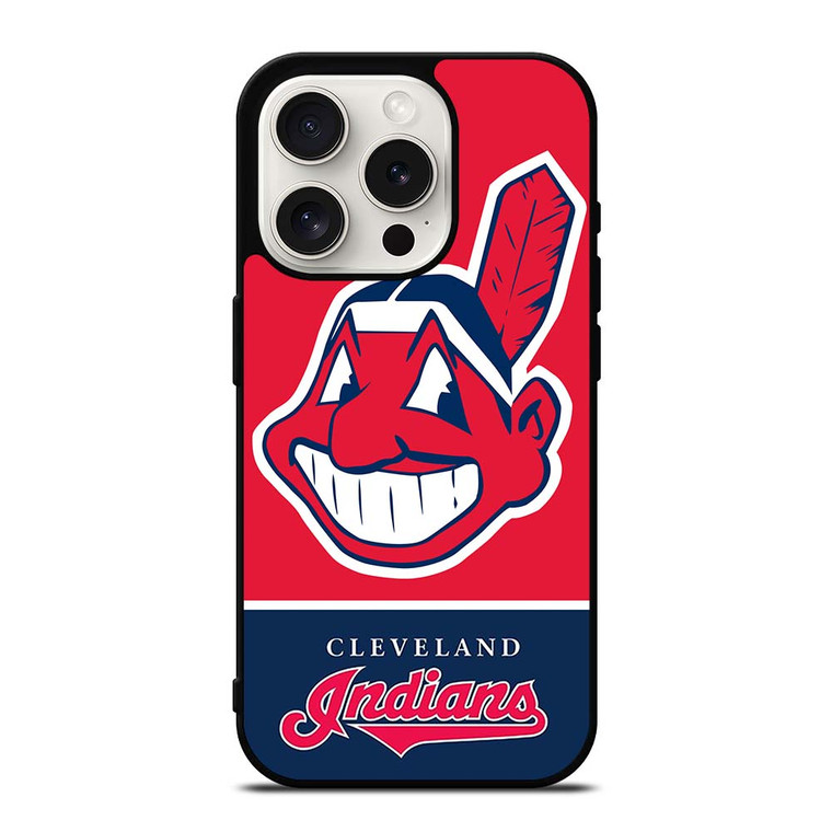 CLEVELAND INDIANS MLB 2 iPhone 15 Pro Case Cover CLEVELAND INDIANS MLB 2 iPhone 15 Pro Case Cover