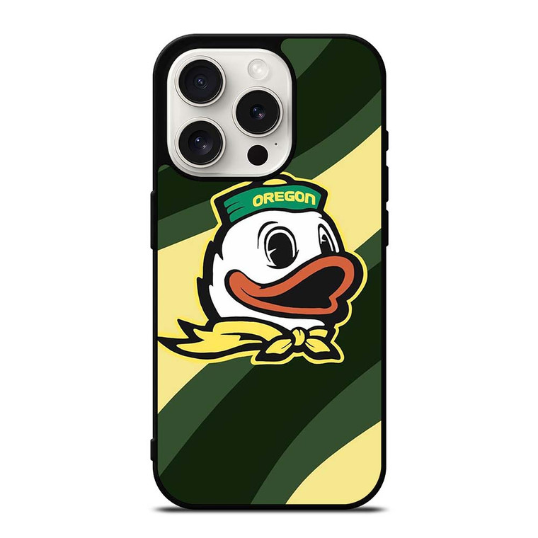 CUTE OREGON DUCKS LOGO UNIVERSITY BASKETBALL iPhone 15 Pro Case Cover