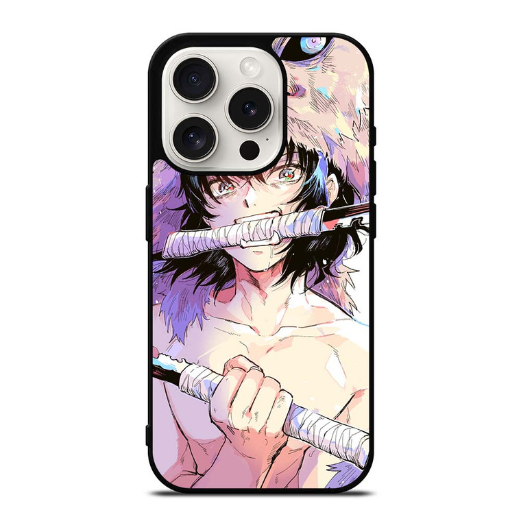 DEMON SLAYER INOSUKE HASHIBIRA iPhone 15 Pro Case Cover DEMON SLAYER INOSUKE HASHIBIRA iPhone 15 Pro Case Cover