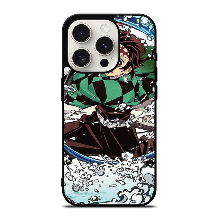 DEMON SLAYER TANJIRO KAMADO ANIME iPhone 15 Pro Case Cover