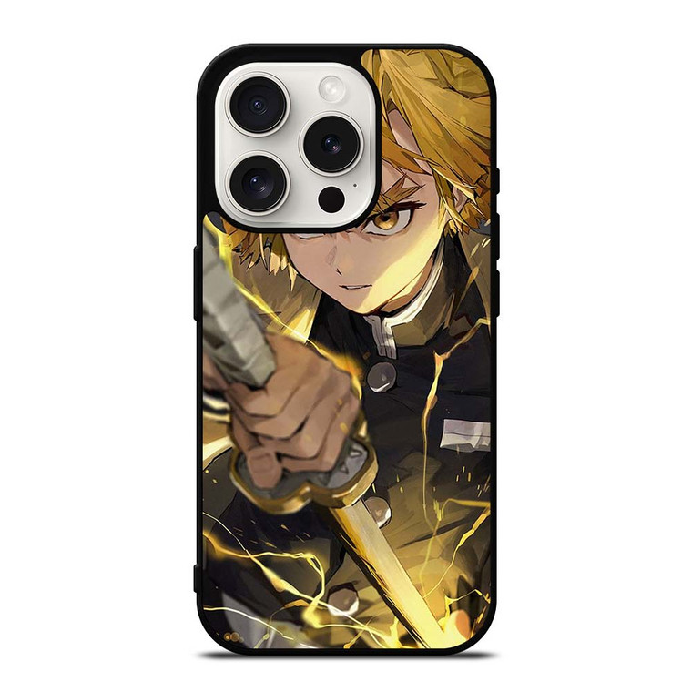 DEMON SLAYER ZENITSU AGATSUMA iPhone 15 Pro Case Cover DEMON SLAYER ZENITSU AGATSUMA iPhone 15 Pro Case Cover