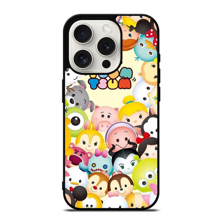 DISNEY TSUM TSUM iPhone 15 Pro Case Cover DISNEY TSUM TSUM iPhone 15 Pro Case Cover