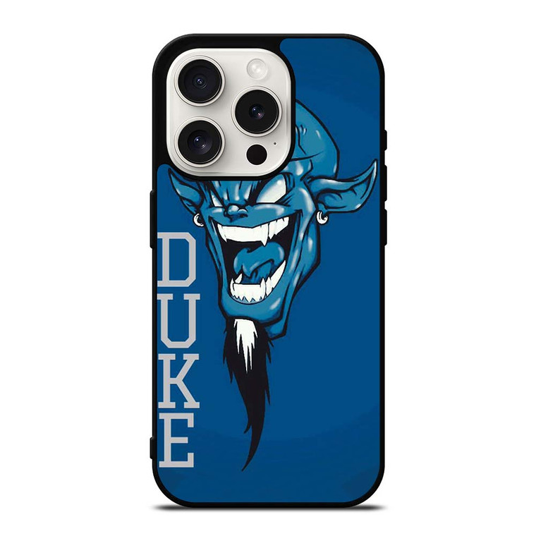 DUKE BLUE DEVILS BASEBALL TEAM LOGO iPhone 15 Pro Case Cover