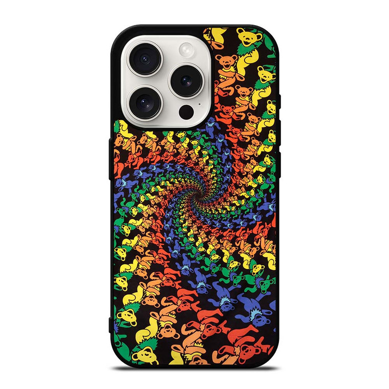 GRATEFUL DEAD DANCING BEARS iPhone 15 Pro Case Cover