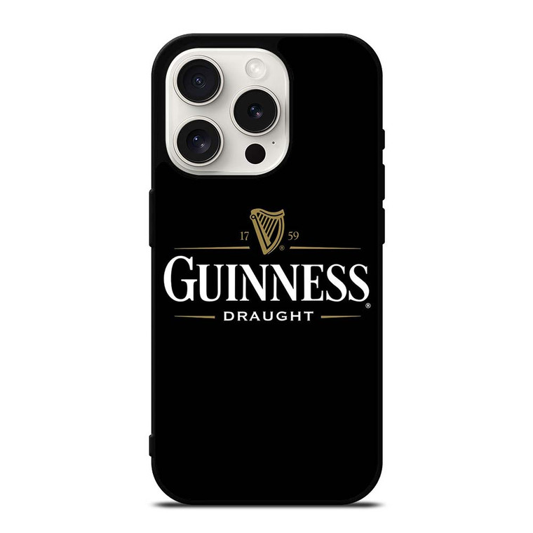 GUINNESS BEER DRAUGHT iPhone 15 Pro Case Cover