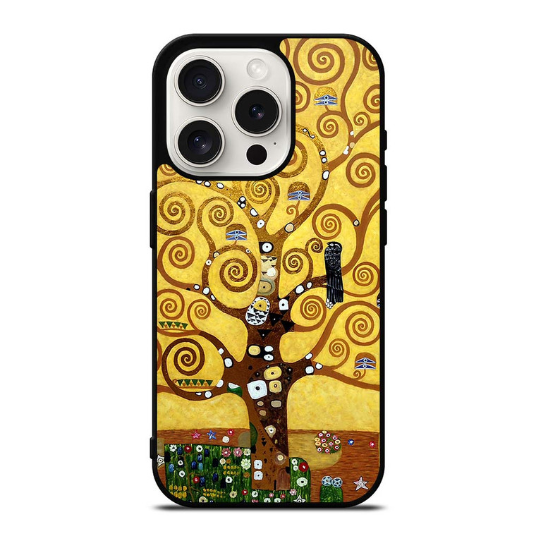 GUSTAV KLIMT TREE OF LIFE iPhone 15 Pro Case Cover