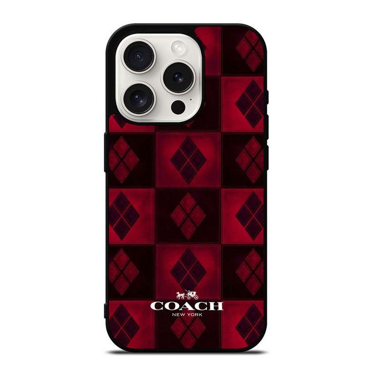 HARLEY QUINN LOGO COACH NEW YORK ICON iPhone 15 Pro Case Cover HARLEY QUINN LOGO COACH NEW YORK ICON iPhone 15 Pro Case Cover