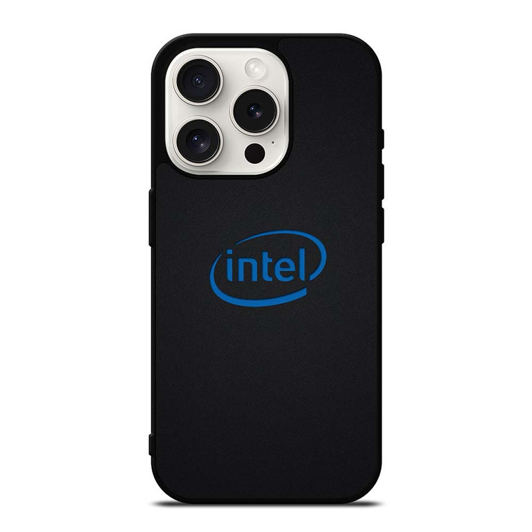 INTEL PROCESSOR LOGO iPhone 15 Pro Case Cover INTEL PROCESSOR LOGO iPhone 15 Pro Case Cover