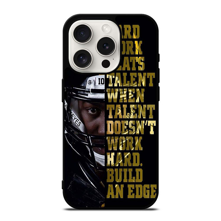 IOWA HAWKEYES QUOTES iPhone 15 Pro Case Cover IOWA HAWKEYES QUOTES iPhone 15 Pro Case Cover