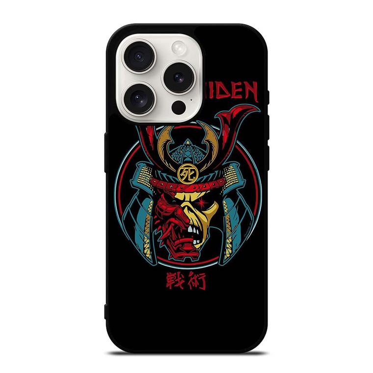 IRON MAIDEN ICON EDDIE THE SAMURAI iPhone 15 Pro Case Cover IRON MAIDEN ICON EDDIE THE SAMURAI iPhone 15 Pro Case Cover