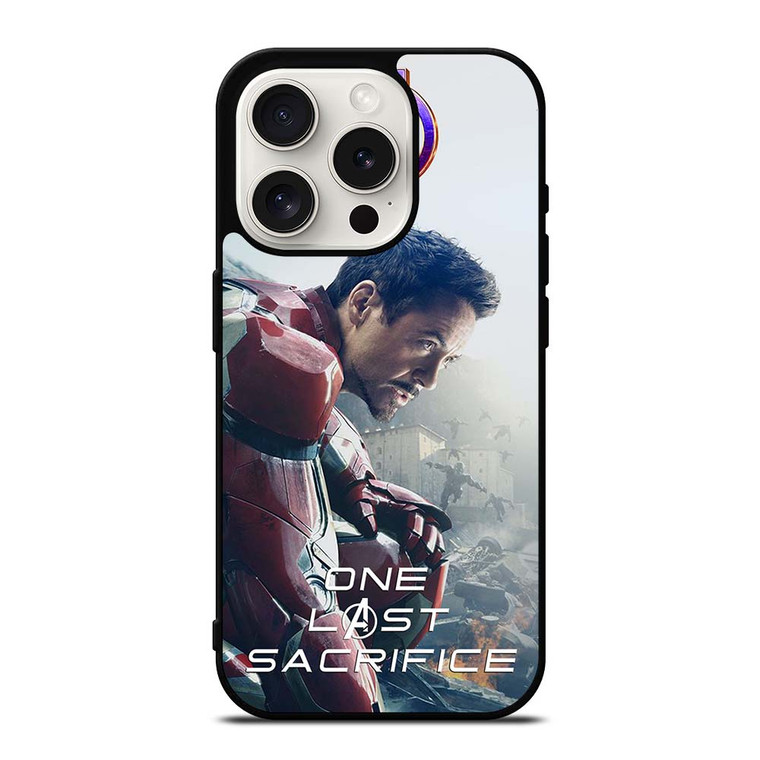 IRON MAN AVENGERS ENDGAME SACRIFICE iPhone 15 Pro Case Cover IRON MAN AVENGERS ENDGAME SACRIFICE iPhone 15 Pro Case Cover