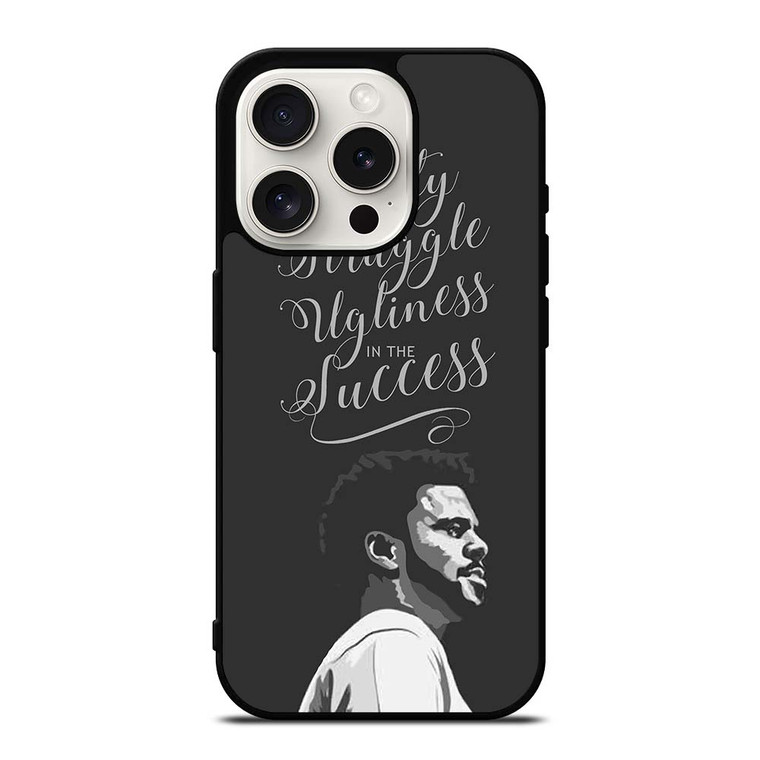 J COLE LYRIC LOVE YOURZ iPhone 15 Pro Case Cover