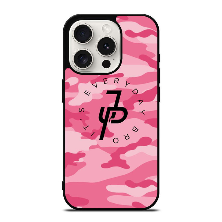 JAKE PAUL PINK CAMO iPhone 15 Pro Case Cover JAKE PAUL PINK CAMO iPhone 15 Pro Case Cover