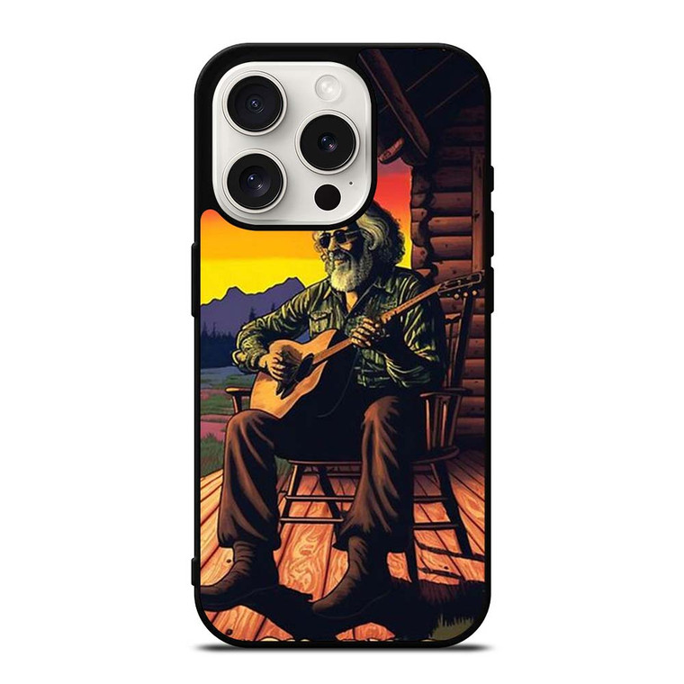 JERRY GARCIA GRATEFUL DEAD POSTER iPhone 15 Pro Case Cover