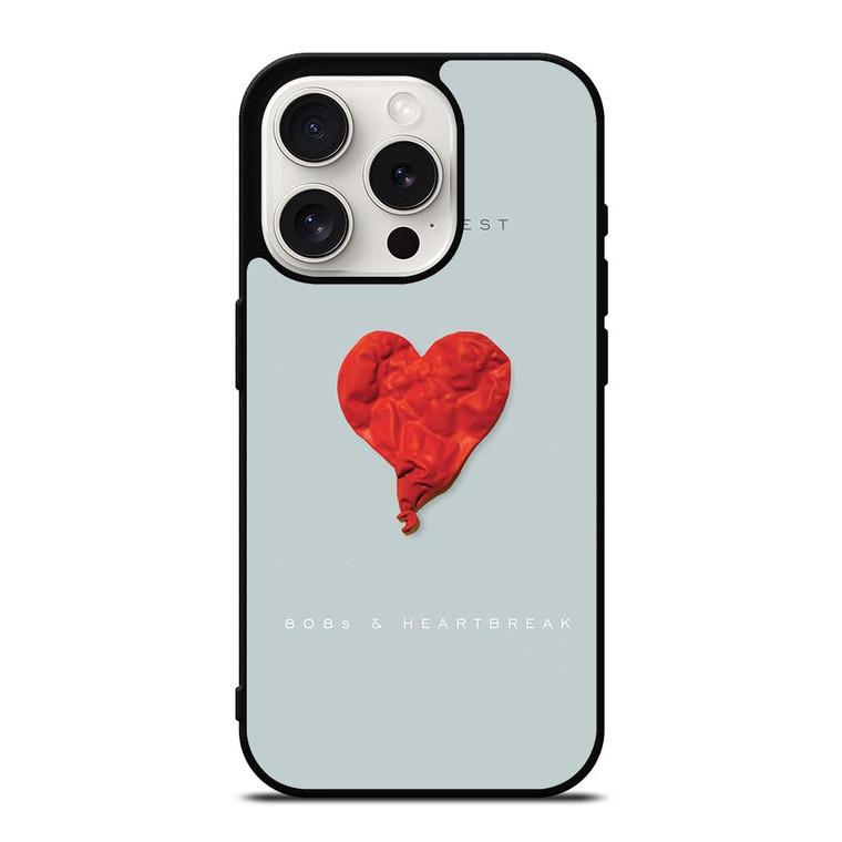 KANYE WEST 808S & HEARTBREAK ALBUM iPhone 15 Pro Case Cover