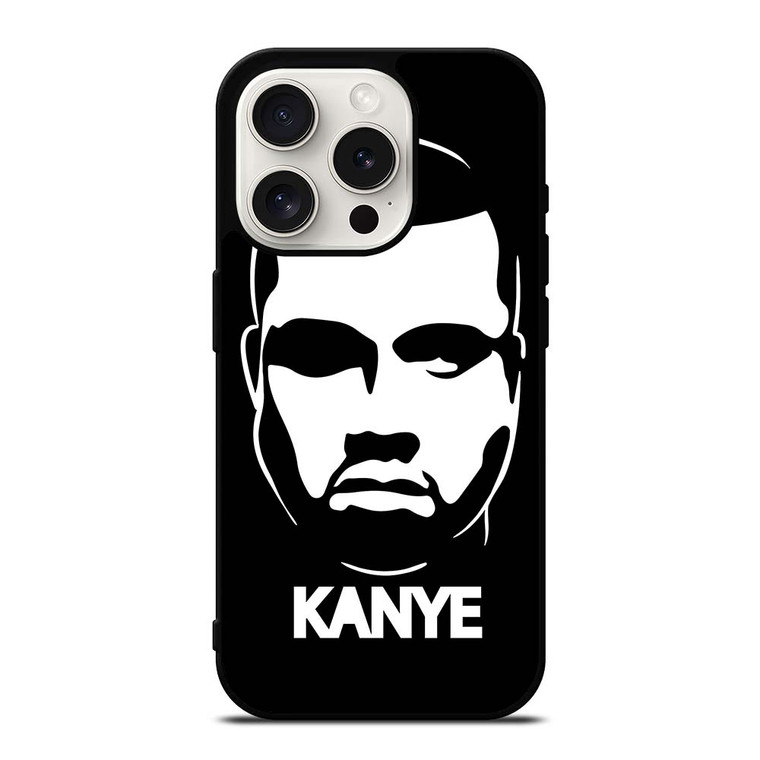 KANYE WEST RAPPER ILLUSTRATION iPhone 15 Pro Case Cover