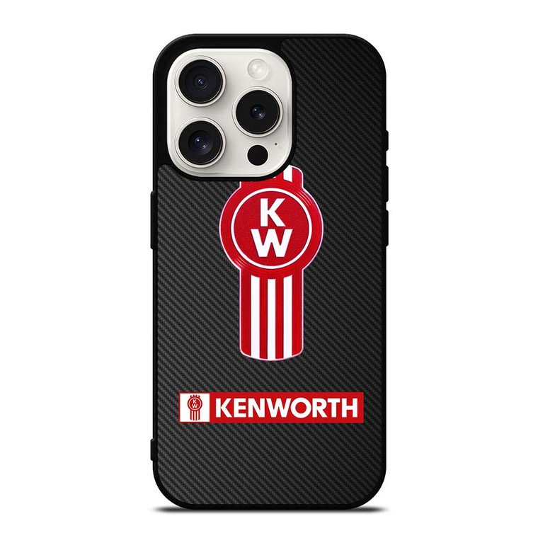 KENWORTH CARBON LOGO iPhone 15 Pro Case Cover KENWORTH CARBON LOGO iPhone 15 Pro Case Cover