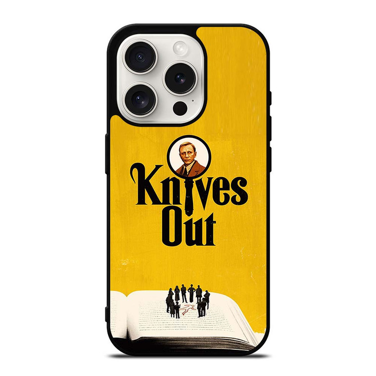 KNIVES OUT MOVIES DANIEL CRAIG iPhone 15 Pro Case Cover