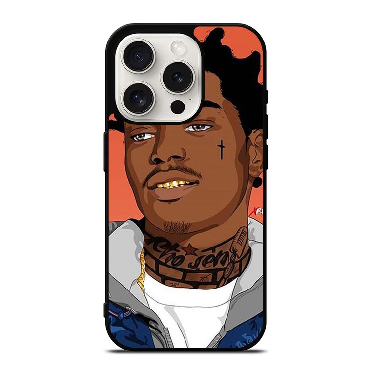 KODAK BLACK CARTOON 2 iPhone 15 Pro Case Cover