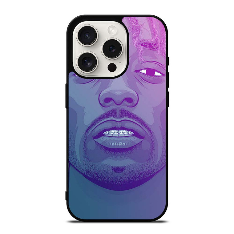 LIL UZI VERT FACE iPhone 15 Pro Case Cover