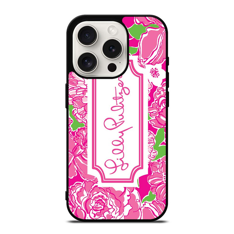 LILLY PULITZER PINK iPhone 15 Pro Case Cover LILLY PULITZER PINK iPhone 15 Pro Case Cover