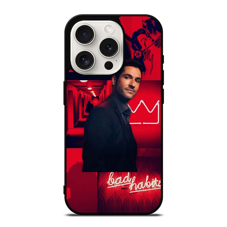 LUCIFER MOVIES BAD HABITS iPhone 15 Pro Case Cover