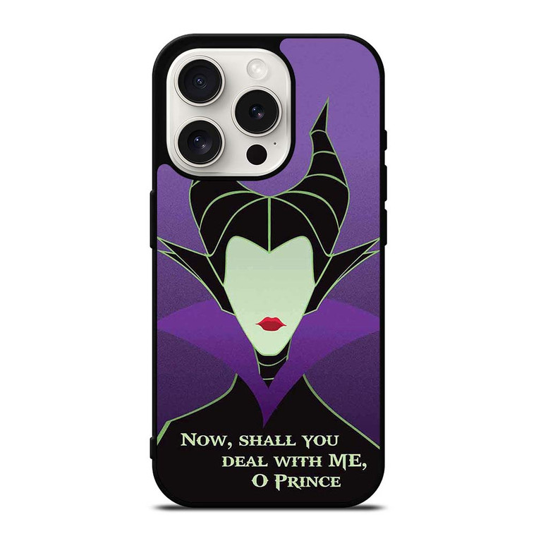 MALEFICENT SLEEPING BEAUTY QUOTE iPhone 15 Pro Case Cover