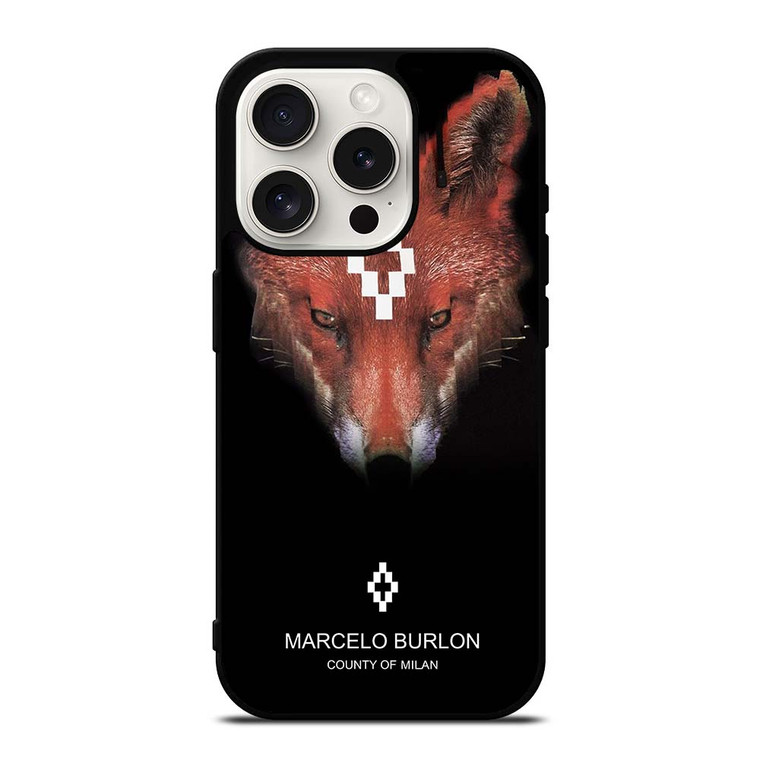 MARCELO BURLON FOX iPhone 15 Pro Case Cover