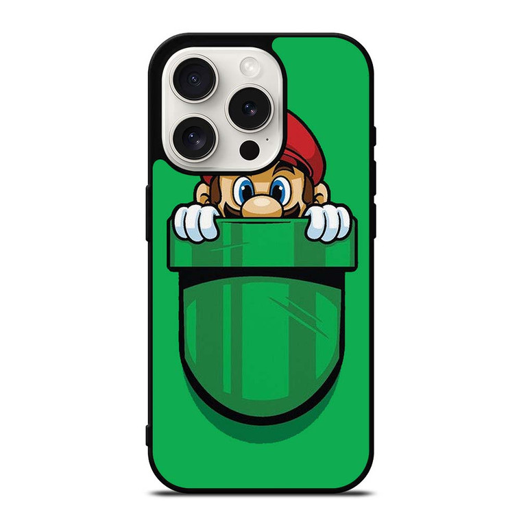 MARIO BROSS POCKET PLUMBER iPhone 15 Pro Case Cover