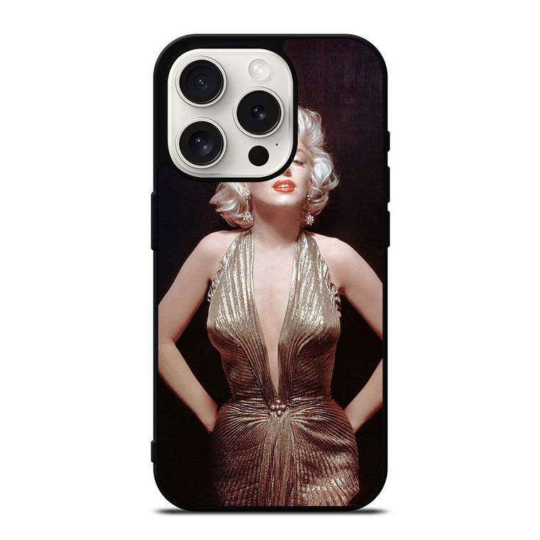 MARLYN MONROE SEXY iPhone 15 Pro Case Cover