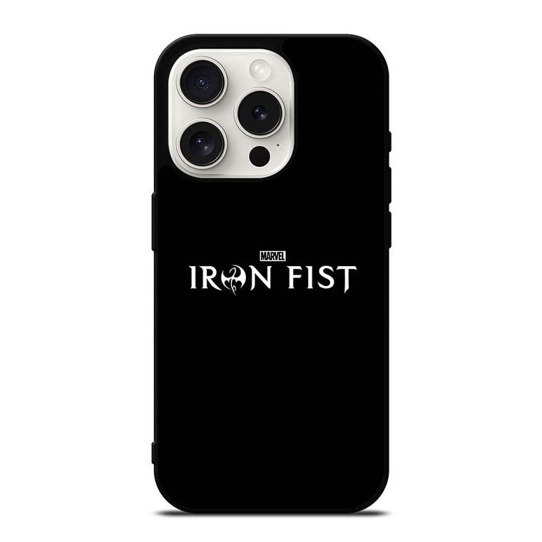 MARVEL IRON FIST LOGO iPhone 15 Pro Case Cover MARVEL IRON FIST LOGO iPhone 15 Pro Case Cover