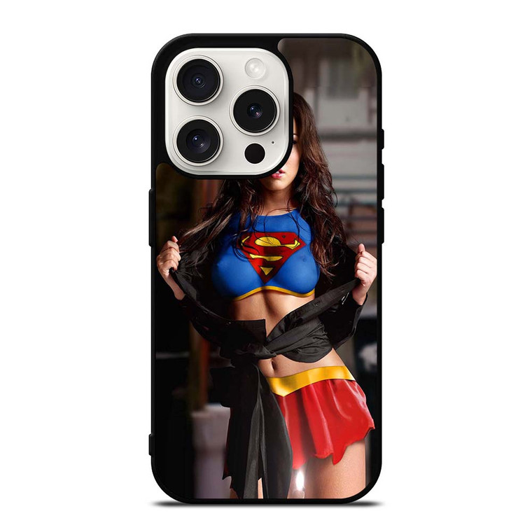 MEGAN FOX SUPER GIRL iPhone 15 Pro Case Cover