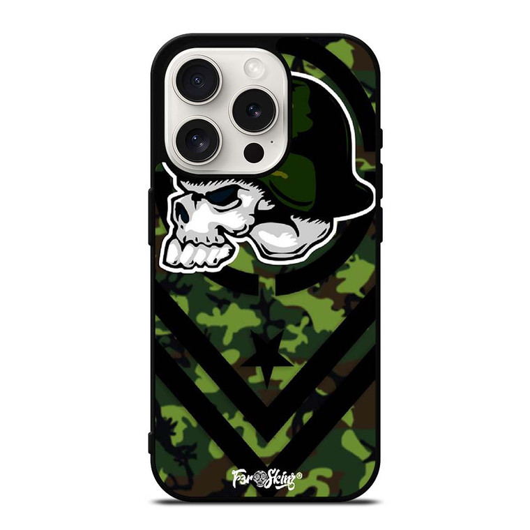 METAL MULISHA CAMO LOGO iPhone 15 Pro Case Cover