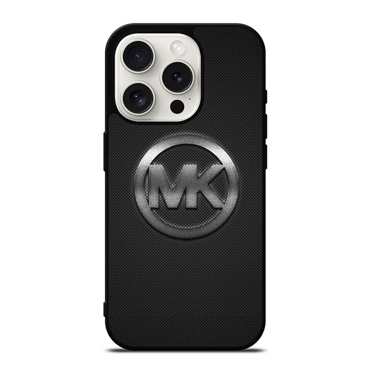 MICHAEL KORS METAL LOGO iPhone 15 Pro Case Cover