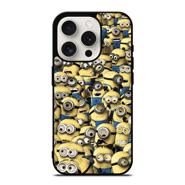 MINION STICKER BOMB iPhone 15 Pro Case Cover