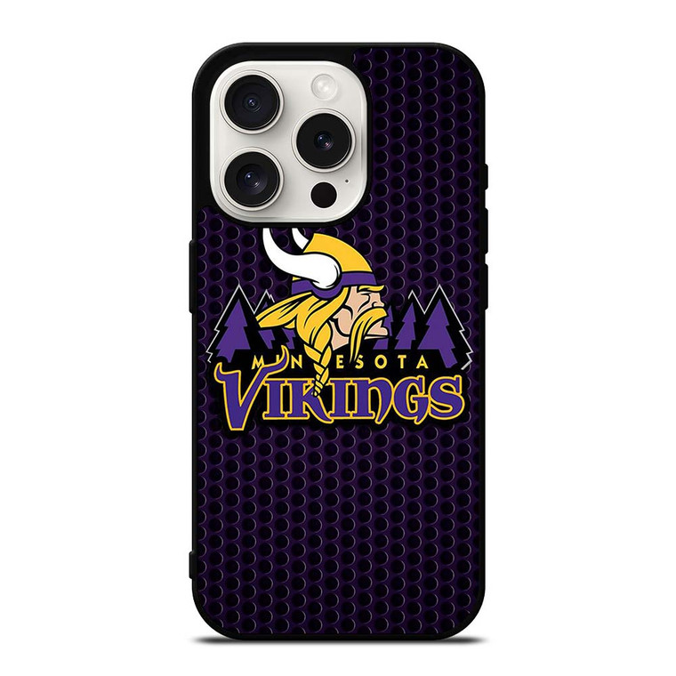 MINNESOTA VIKINGS NFL iPhone 15 Pro Case Cover