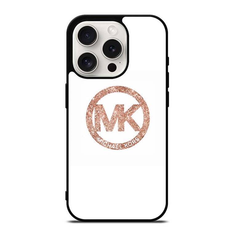 MK MICHAEL KORS LOGO SPARKLE ICON iPhone 15 Pro Case Cover