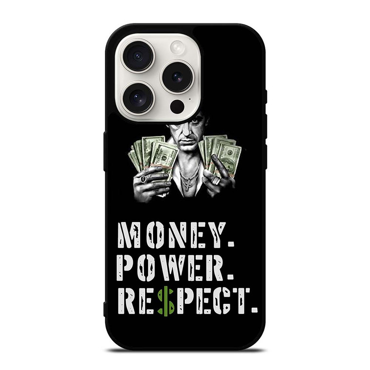 MONEY POWER RESPECT iPhone 15 Pro Case Cover