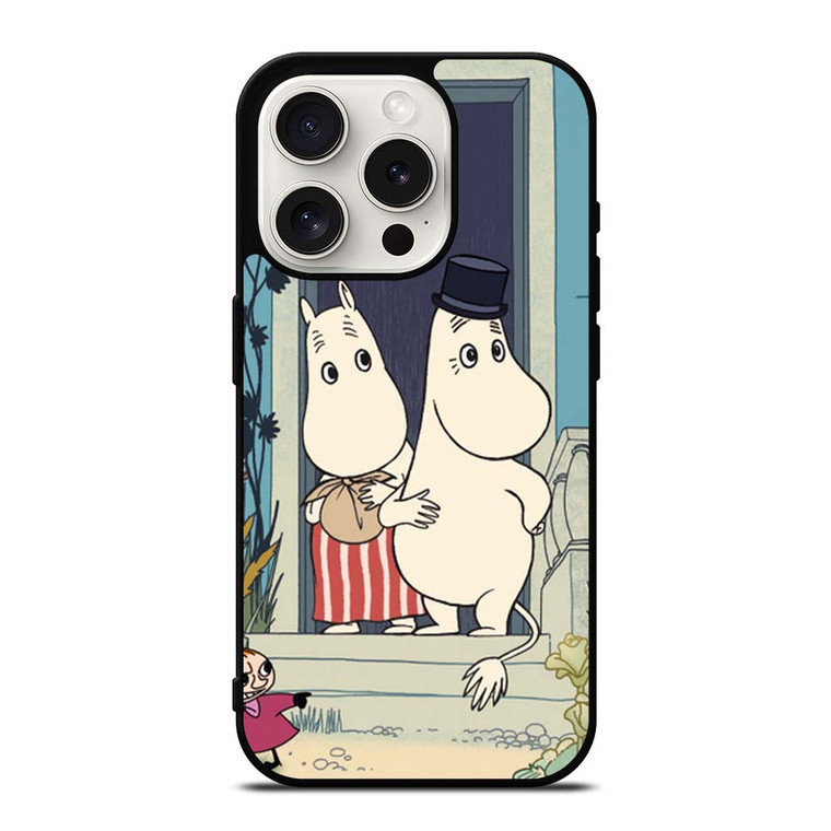 MOOMIN CARTOON iPhone 15 Pro Case Cover