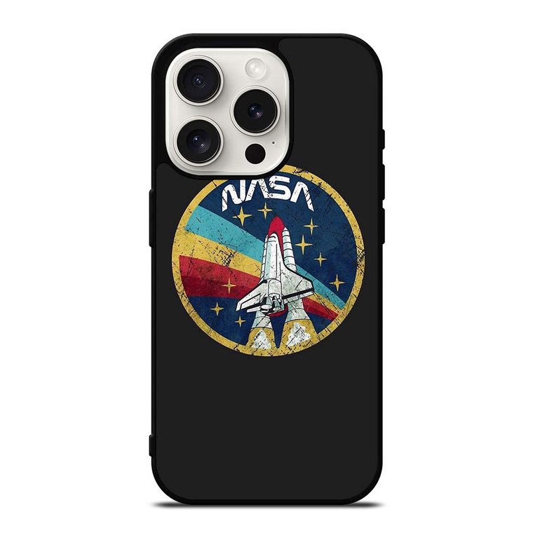 NASA RETRO CLASSIC LOGO iPhone 15 Pro Case Cover NASA RETRO CLASSIC LOGO iPhone 15 Pro Case Cover
