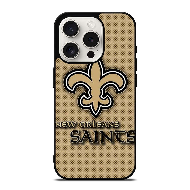 NEW ORLEANS SAINTS FOOTBALL CLUB ICON iPhone 15 Pro Case Cover