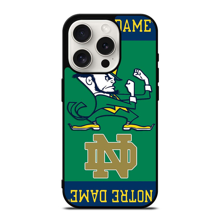 NOTRE DAME FIGHTING iPhone 15 Pro Case Cover