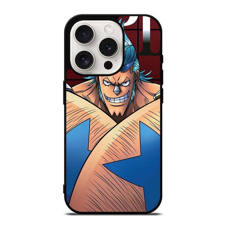 ONE PIECE CARTOON FRANKY iPhone 15 Pro Case Cover