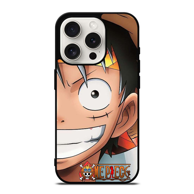 ONE PIECE LUFFY FACE iPhone 15 Pro Case Cover