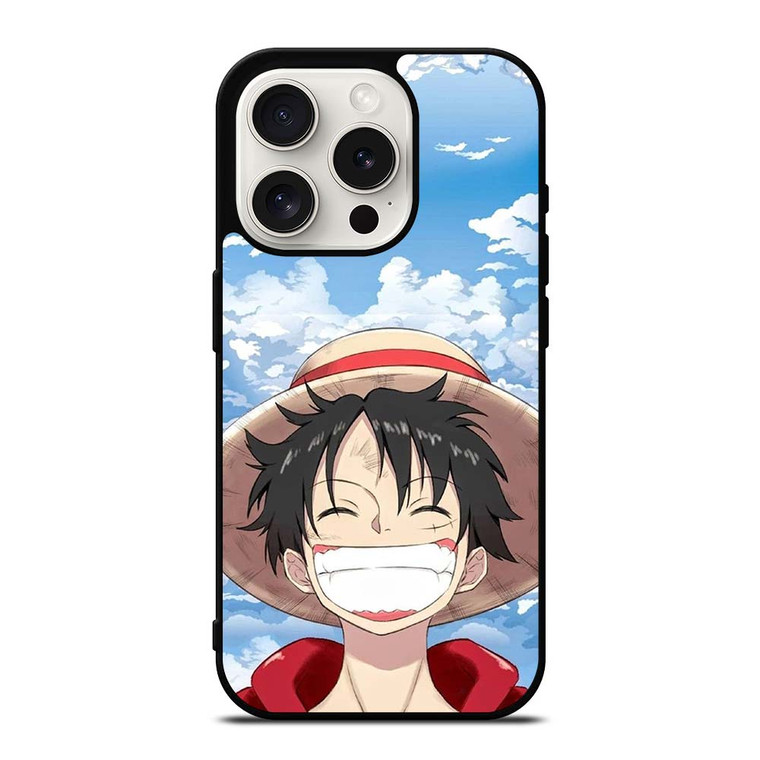 ONE PIECE MONKEY D. LUFFY SMILE iPhone 15 Pro Case Cover ONE PIECE MONKEY D. LUFFY SMILE iPhone 15 Pro Case Cover