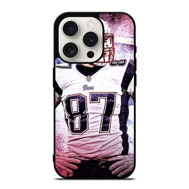 PATRIOTS ROB GRONKOWSKI iPhone 15 Pro Case Cover