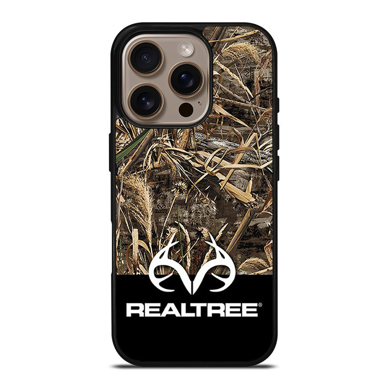 CAMO REALTREE BROWNING LOGO iPhone 16 Pro Case Cover