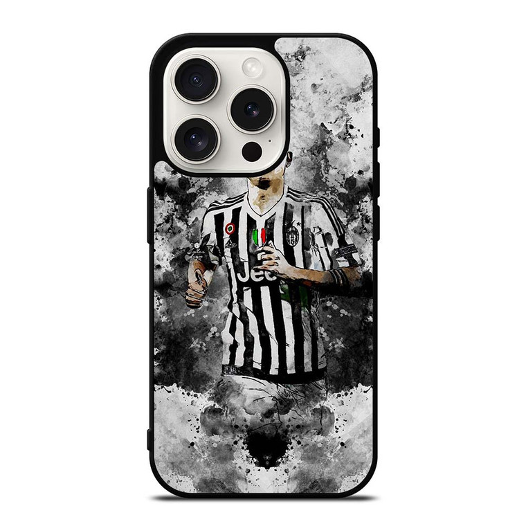 PAULO DYBALA JUVENTUS ART iPhone 15 Pro Case Cover PAULO DYBALA JUVENTUS ART iPhone 15 Pro Case Cover