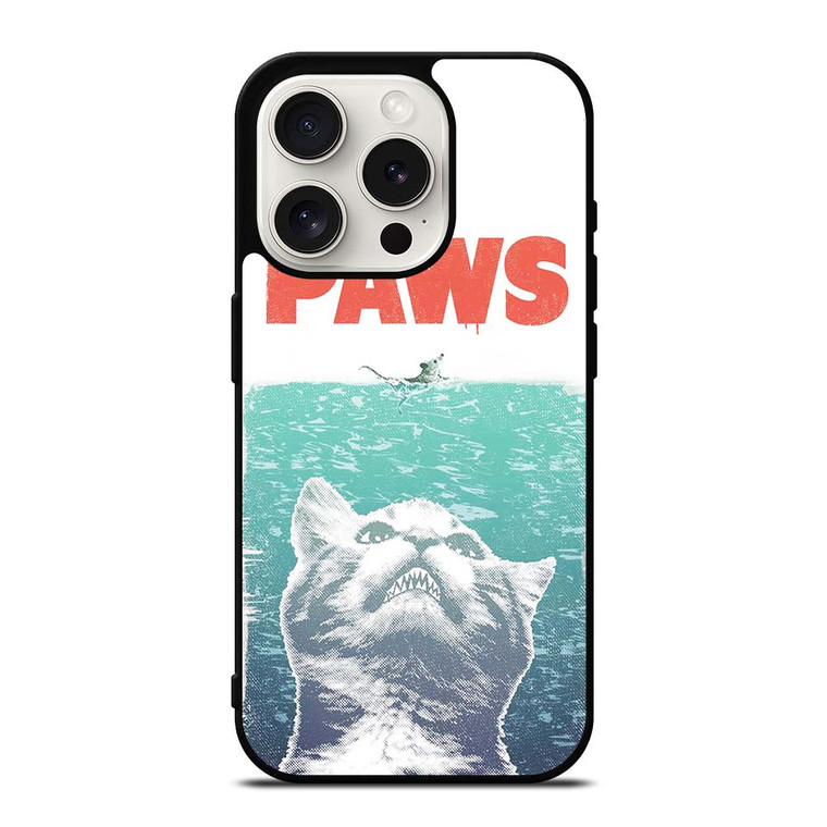 PAWS FUNNY JAWS CAT iPhone 15 Pro Case Cover PAWS FUNNY JAWS CAT iPhone 15 Pro Case Cover